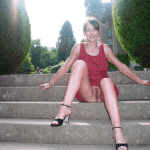 Mature Brunette Shows Her Hairy Pussy