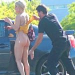 pretty woman in a sex shop