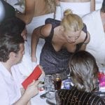 German slut wife drinking cocktail while pantie-less at vacation