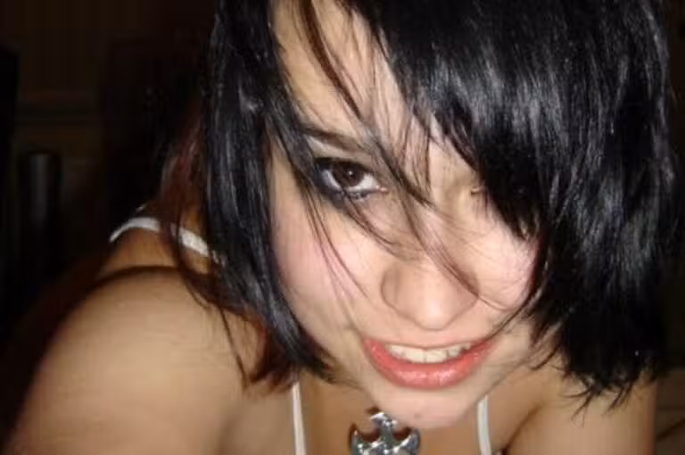 a young poppet with naked tits