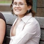 Perfect upskirt photo of freshly shaved teen pussy