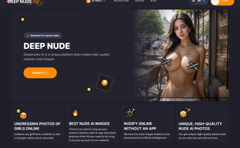 AI Undresser App by Deep-nudes.com for Flawless Depfake NSFW Content Generation